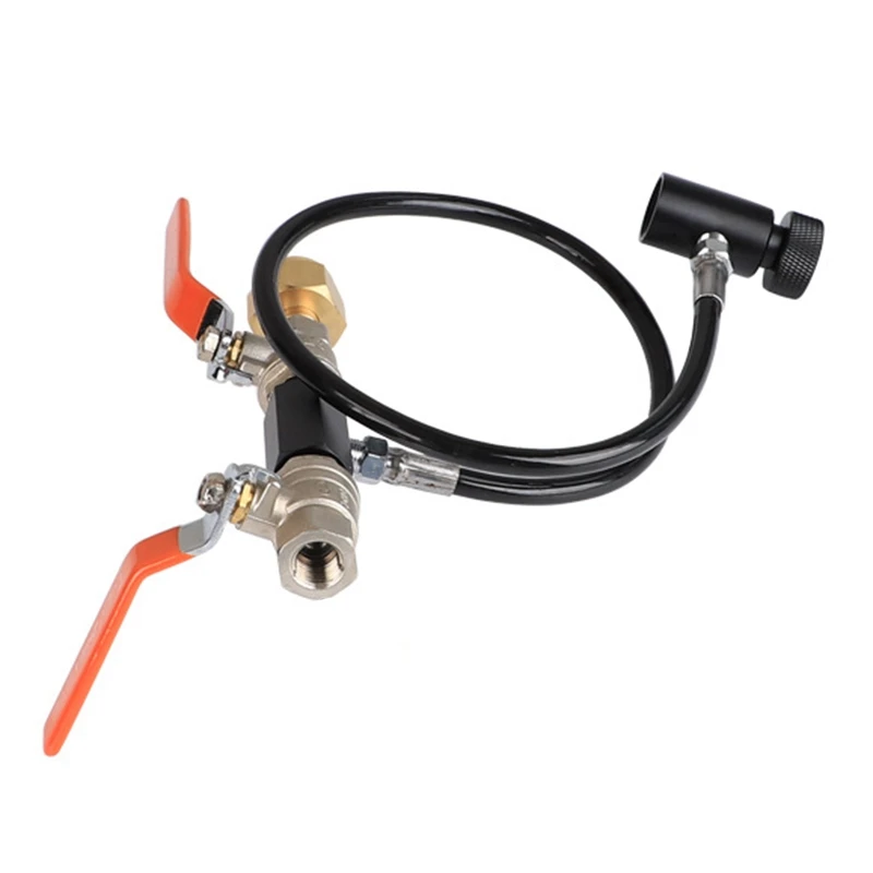 СО2 газовый баллон заправка шланга наполнения Клапан адаптер с G1/2 разъем