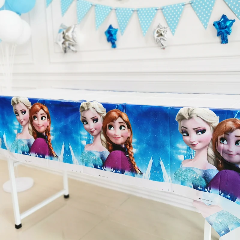 Одноразовая посуда для вечеринки Холодное сердце скатерть тарелка вилка-змея