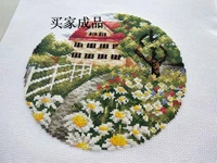 dim120923free shipping products from yarn canvas painting decorative pictures craft needlework fabric for sewing art scenery
