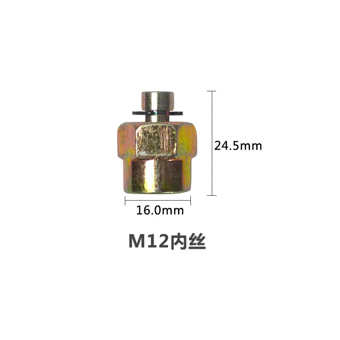 M12, M14, M16, M18 вилка common rail для труб common rail, common rail топливный колпачок форсунки, common rail трубка инжектора Блокировка инструмента - Цвет: M12
