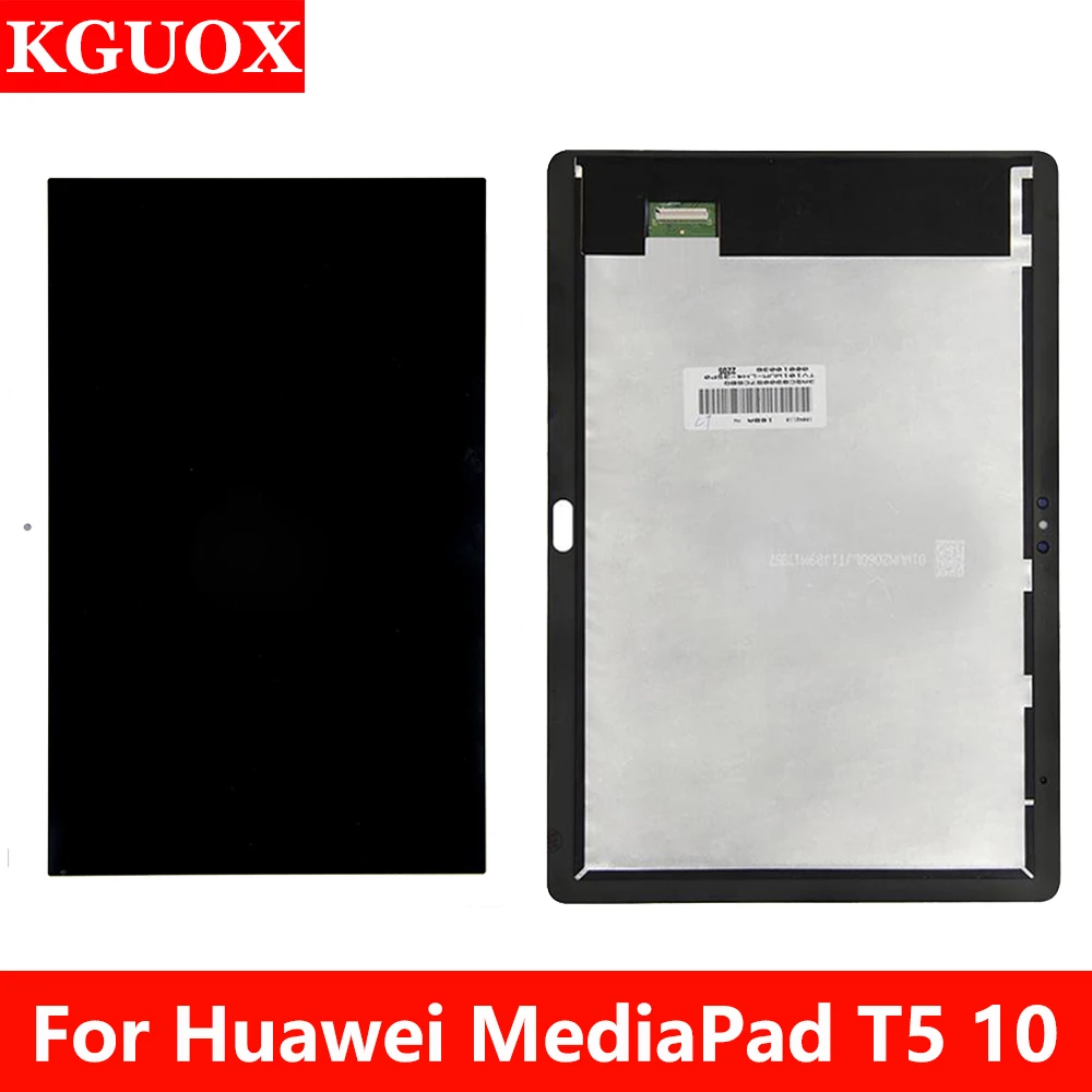 

10,1 "ЖК-дисплей/ЖК-экран для Huawei MediaPad T5 10 AGS2-L09 AGS2-W09 AGS2-L03 AGS2-W19 ЖК-дисплей с цифровым преобразователем сенсорного ввода в сборе