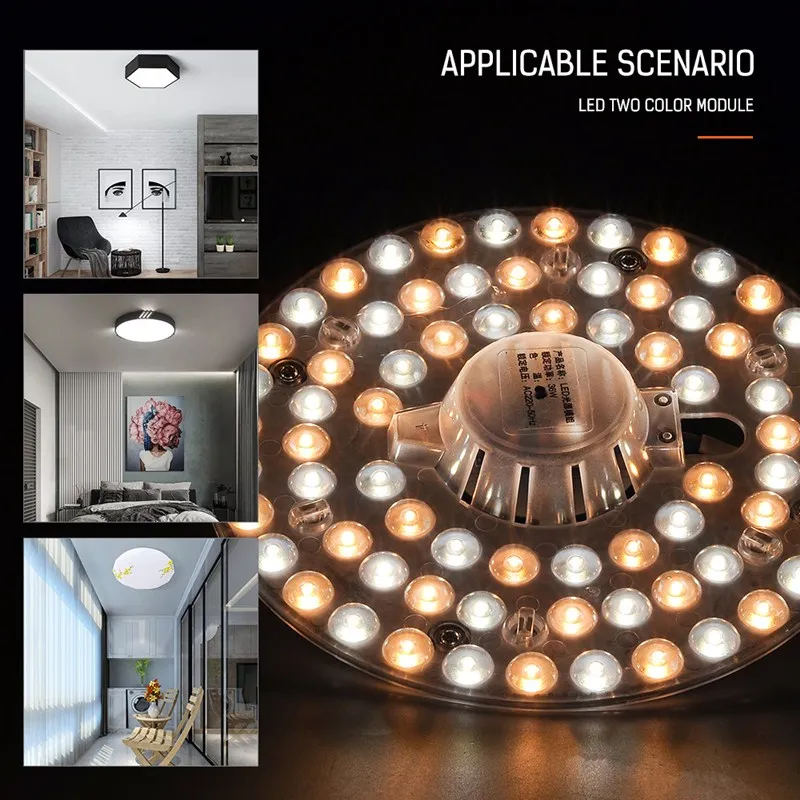 12/18/24/36 шт. светодиодный потолочный светильник AC220V Вт размер 115/140/155/190 мм зона