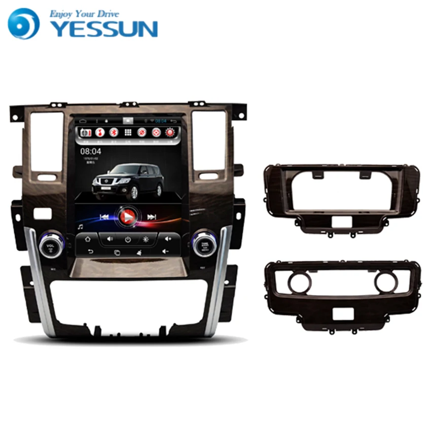 YESSUN Android радио автомобильный dvd плеер для Nissan Patrol стерео мультимедиа GPS навигация