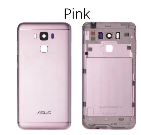 ЖК-дисплей для мобильного телефона ASUS Zenfone 3 Max ZC553KL, ЖК-дисплей, сенсорный экран в сборе, дигитайзер для ASUS ZC553KL X00DD lcd - Цвет: Pink back cover