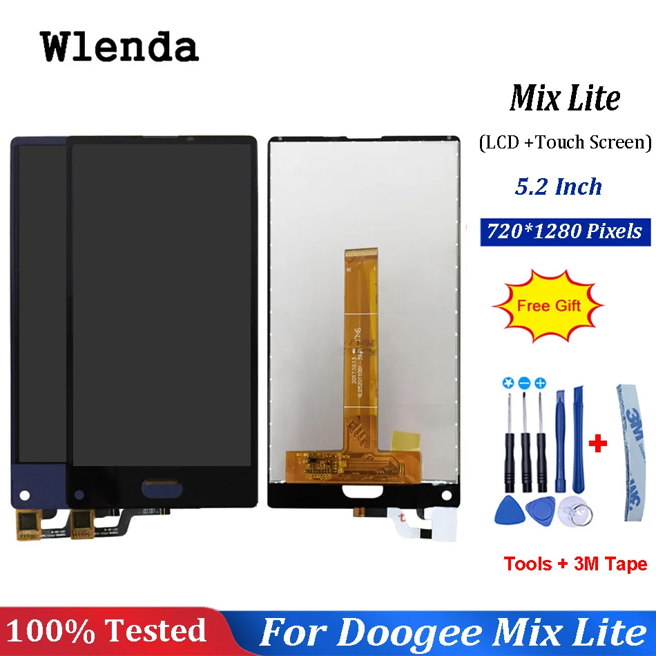 ЖК дисплей для Doogee Mix Lite + сенсорный экран 5 2 дюйма дигитайзер в сборе Замена