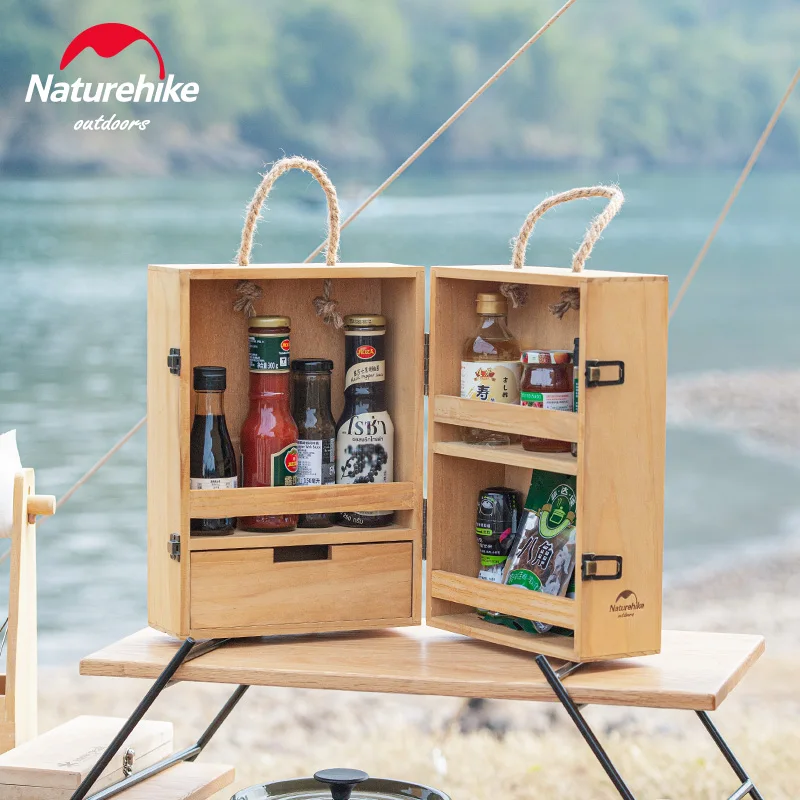 

Шкаф для приправ и специй Naturehike, многоуровневый портативный шкаф для пикника, для барбекю, пикника