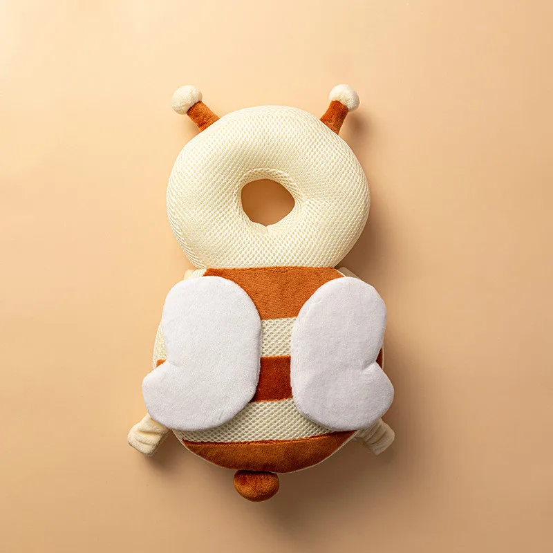 

Baby Drop-Resistant Head Protective Pad Baby Toddler Walking Cartoon Protective Pillow Children's Headrest Breathable 3D