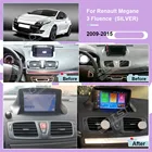 Carplay мультимедийный стерео Android плеер для Renault Megane 3 Fluence 2009 2010 2011 2012 2013 2014 2015 головное устройство с GPS-приемником