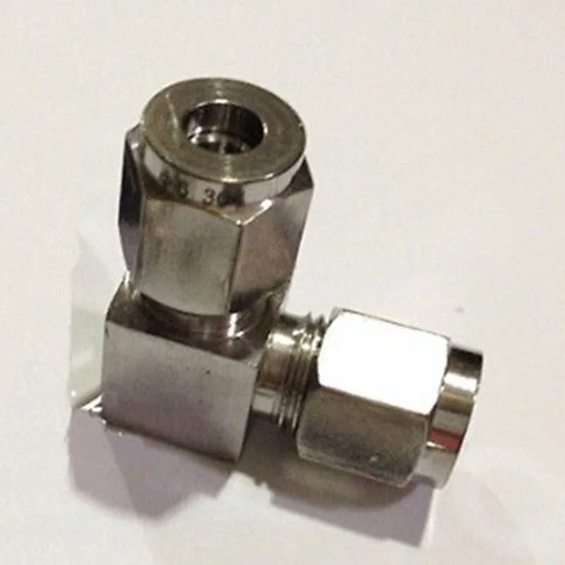 Локоть 304 нержавеющая сталь подходит 22 мм OD трубка муфта адаптер соединитель