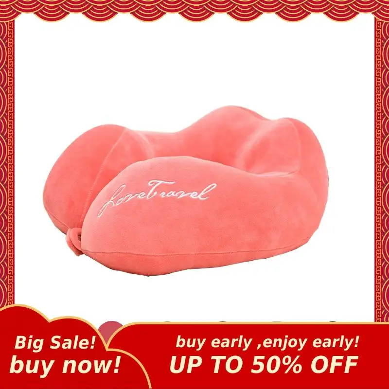 MIHE U-образная подушка для шеи с пенным наполнителем эффектом памяти мягкое