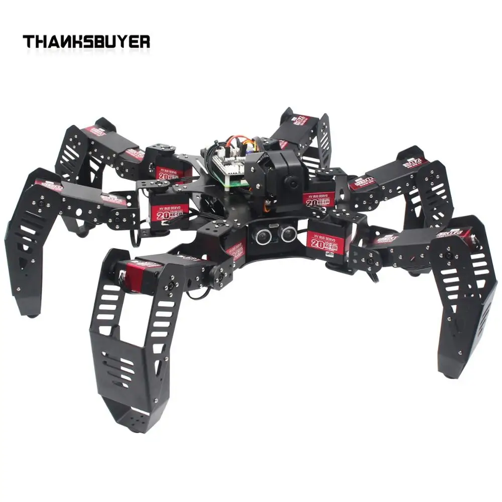 Набор шестигранных роботов Thanksbuyer RS-6 18DOF рамка робота-паука с сервоприводами для