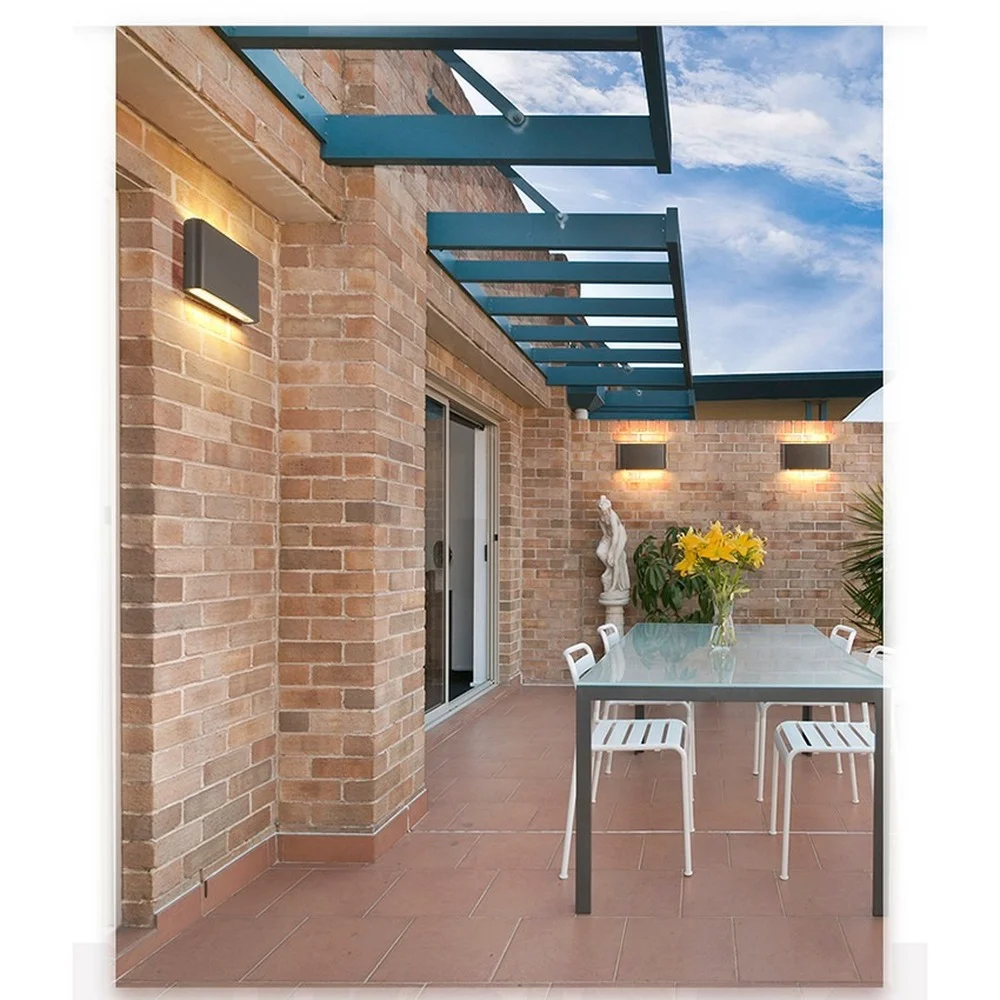 Водонепроницаемый светодиодный настенный светильник ультратонкие бра для