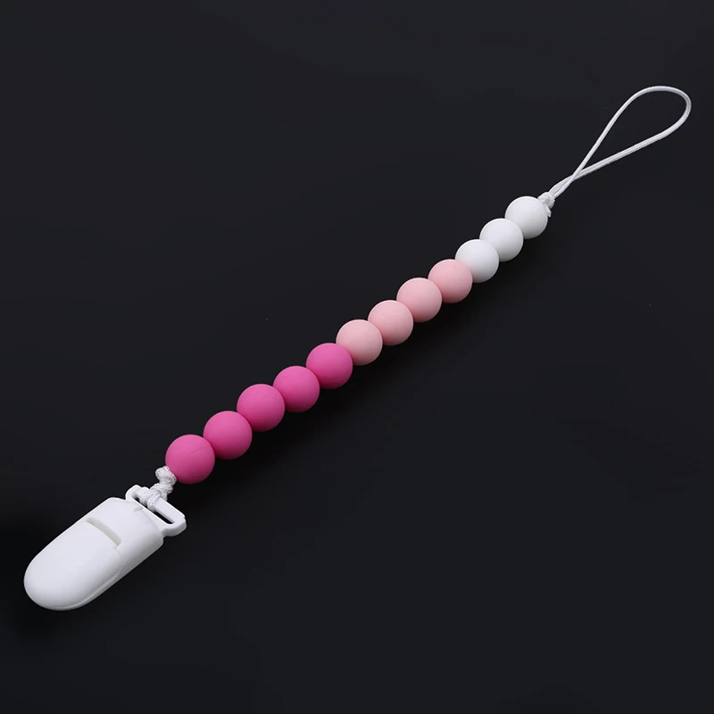 

Baby Pacifier Feeding Dummy Pacifier Clip Nipple Chain Baby Teething Soother Holder Baby Feeding Accessories
