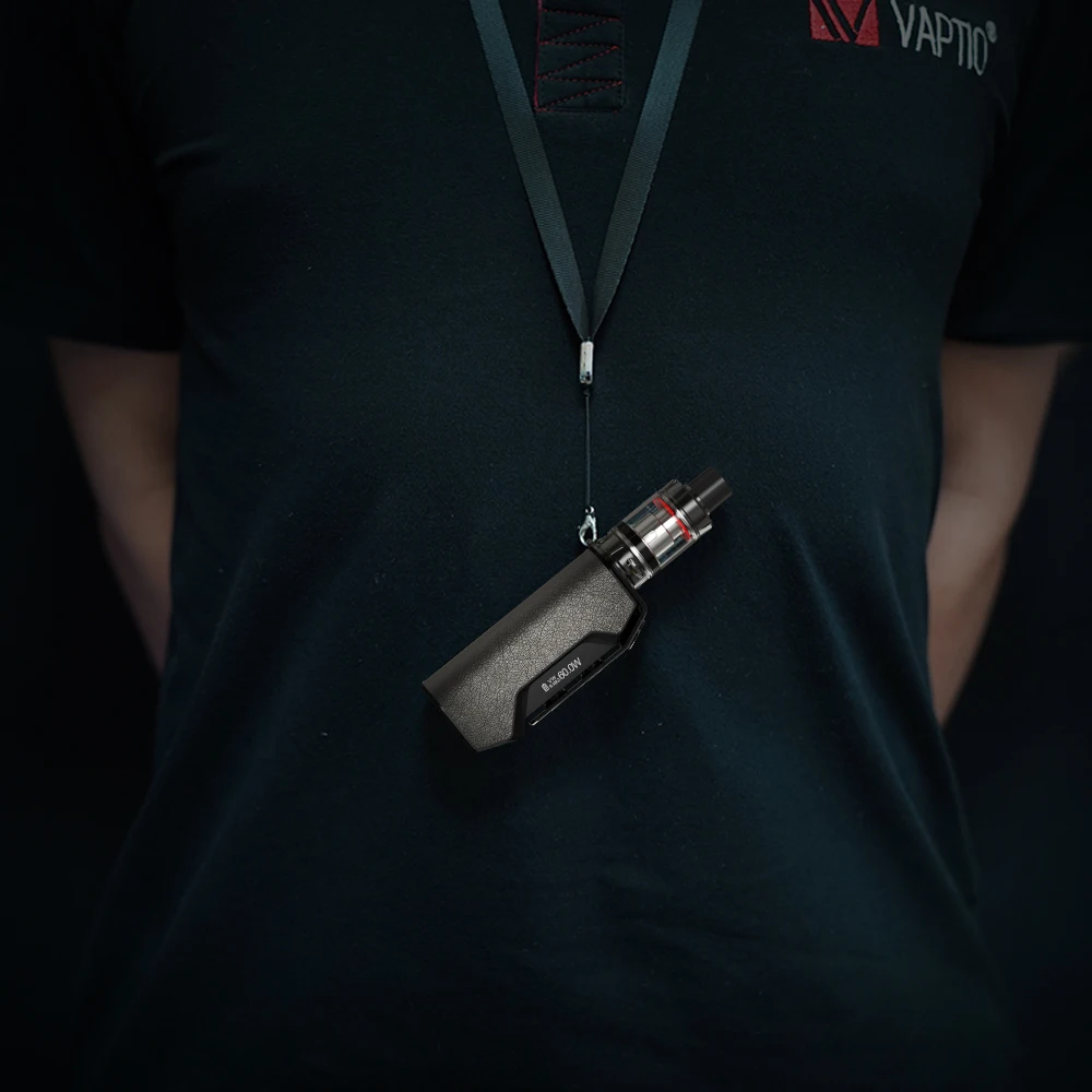 100% оригинальная электронная сигарета Vaptio регулируемый вейп 60 Вт боксмод со