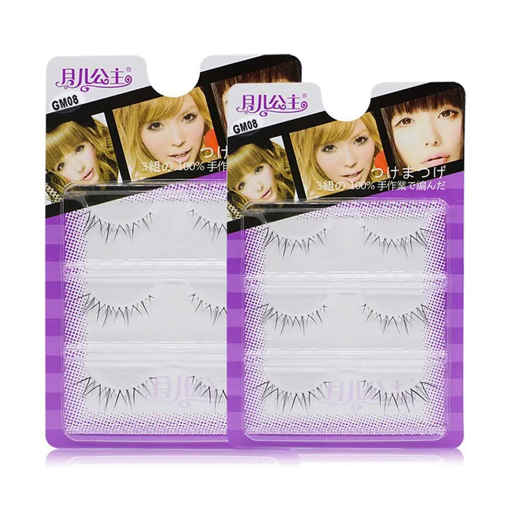 Модные длинные натуральные накладные ресницы для невесты макияж ручной работы