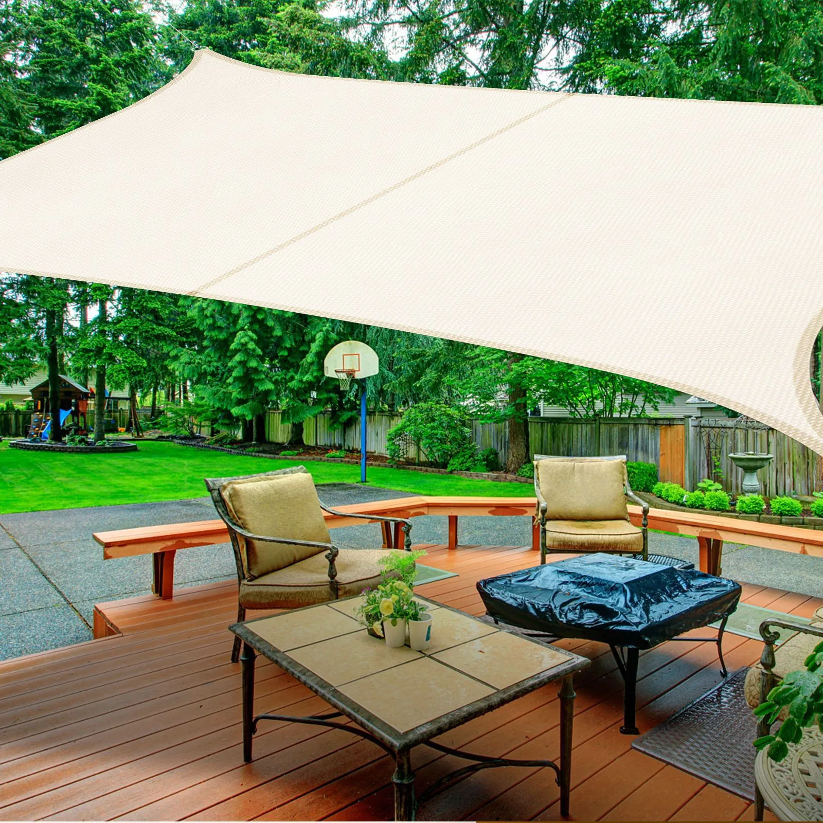 

2x3M Outdoor Shade Net Hdpe Breathable Sunshade Net For Garden Swimming Pool