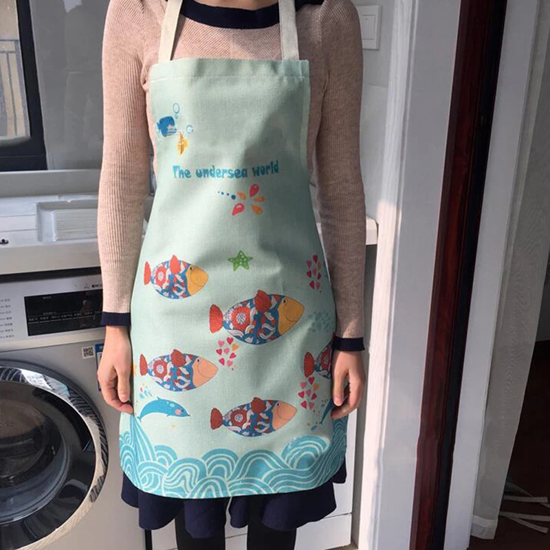 Кухонный Водонепроницаемый Фартук маслостойкая защита для готовки модная