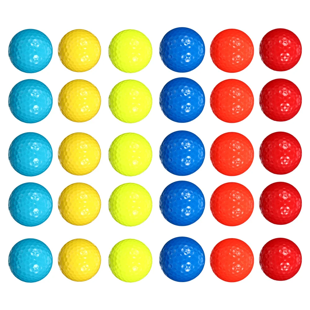 

30pcs Colorful Balls Rubber Practice Balls Children Balls