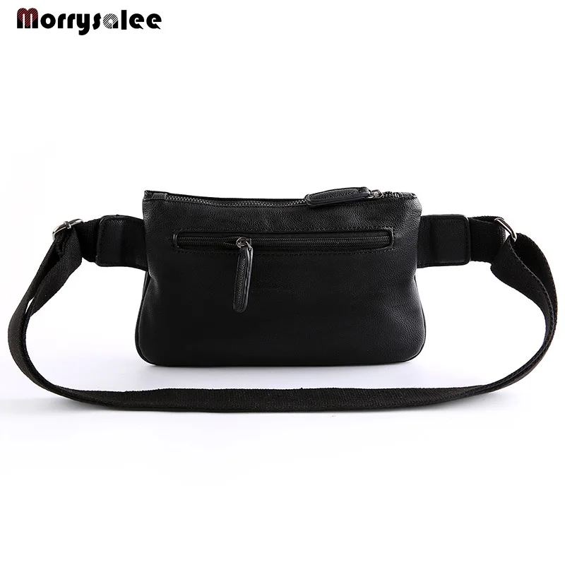 Chest Bag For Men PU Leather Multifunction Waterproof Military Belt Waist Bags Mobile Phone Travel Pouch Waist Man Chest Bag