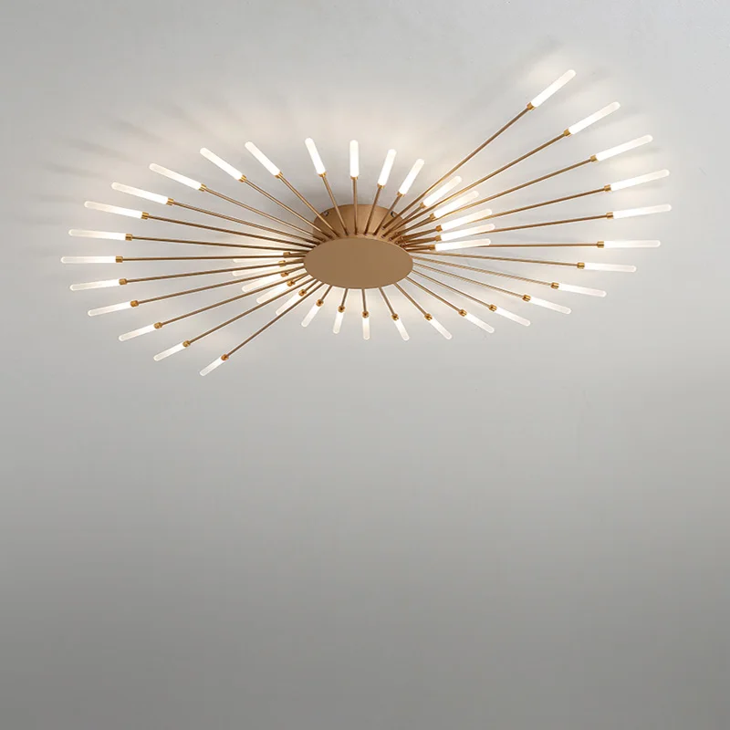 

Home LED Chandelier For Living Room Bedroom Home Chandelier Fireworks Modern Chandelier Lamp Samsarah Lighting