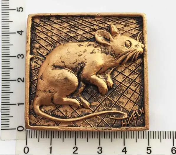 Немецкая креативная городская скульптура HAMELN туристические сувениры магнитная