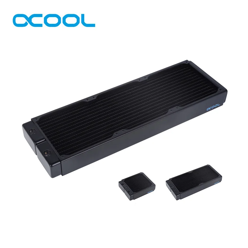 Alphacool NexXxoS ST45 V.2 медный радиатор водяное охлаждение 120 мм/240 мм/360 мм/140 мм/280 мм/420 мм 45