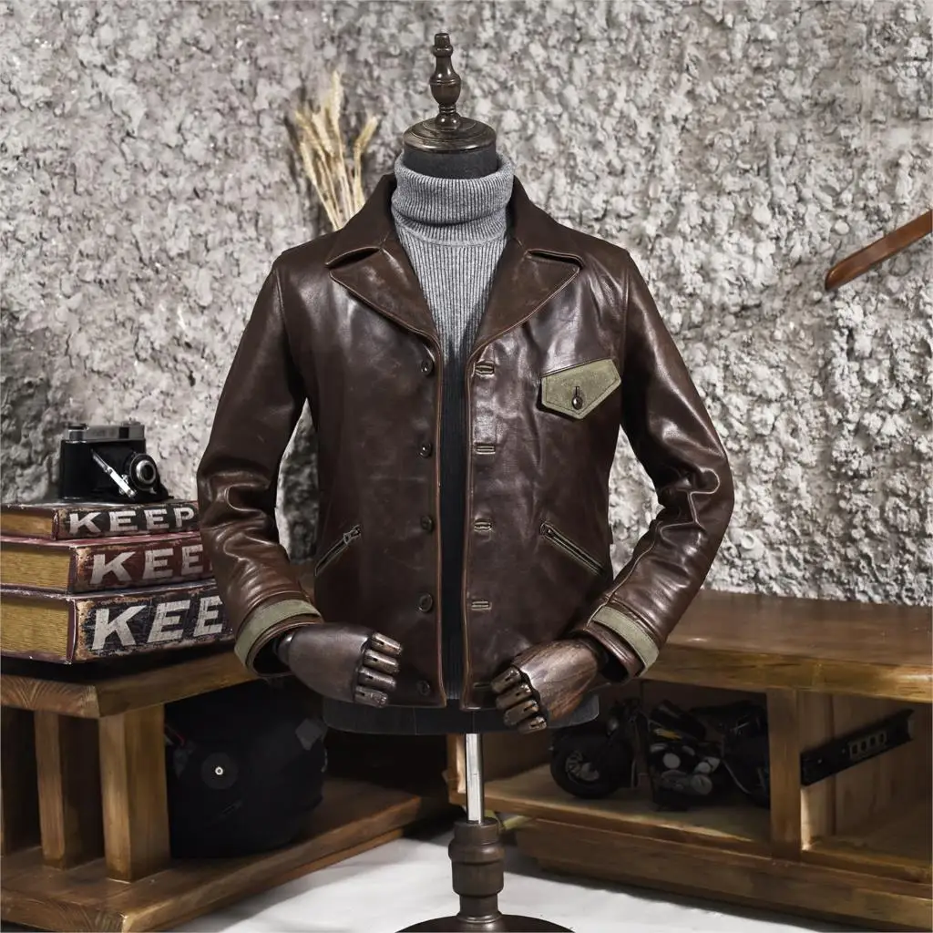 Мужская винтажная сумка 2020 корова холст зауженный крой короткие натуральная