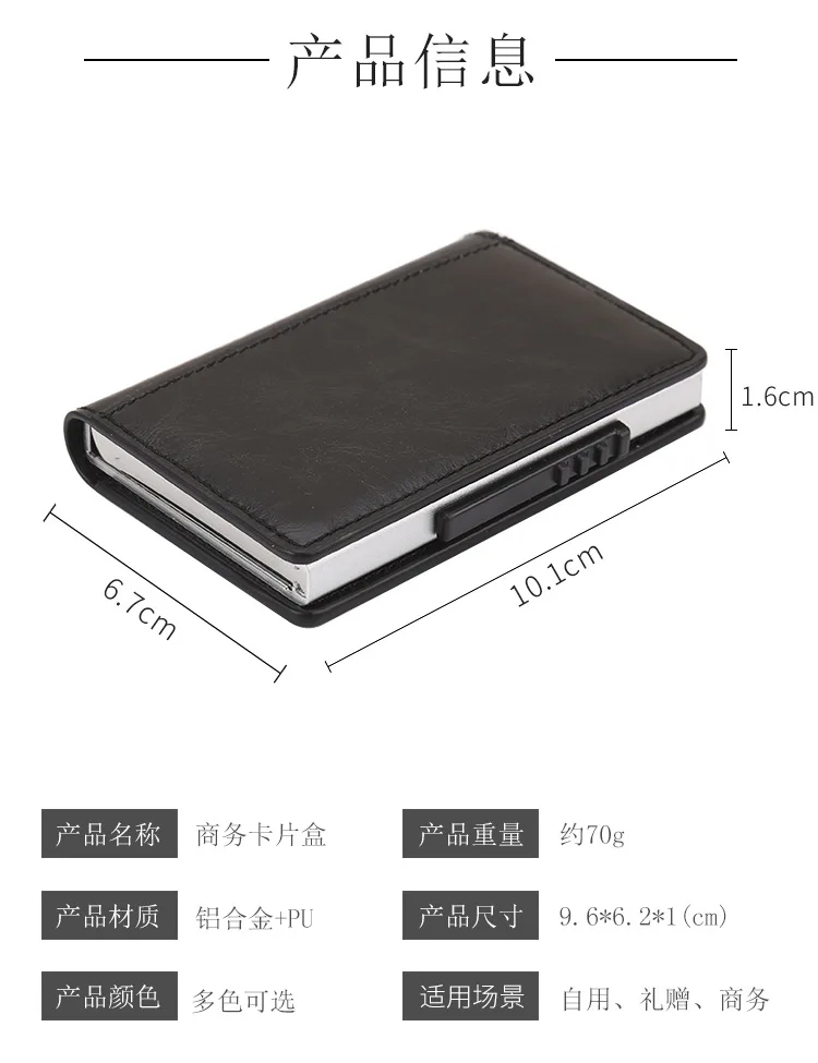 

Card Holder Luxury Designer Leather Women Men Teen Slim Small Travel Outdoor Id Credit Bank Business Wallet Purse Fashion Brand