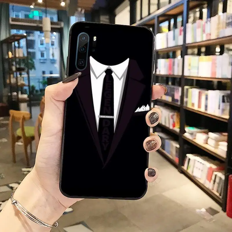 

Suit male lion shirt Phone Case Funda For Huawei P9 P10 P20 P30 Lite 2016 2017 2019 plus pro P smart