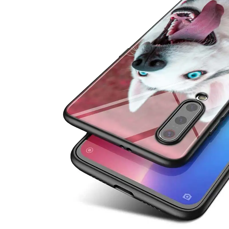 

Cute Animal Dog For Xiaomi Mi Note 10 Ultra 5G 9 SE 8 A3 A2 A1 6X Poco M2 Pro Play F1 Lite 5G Bright Black Phone Case