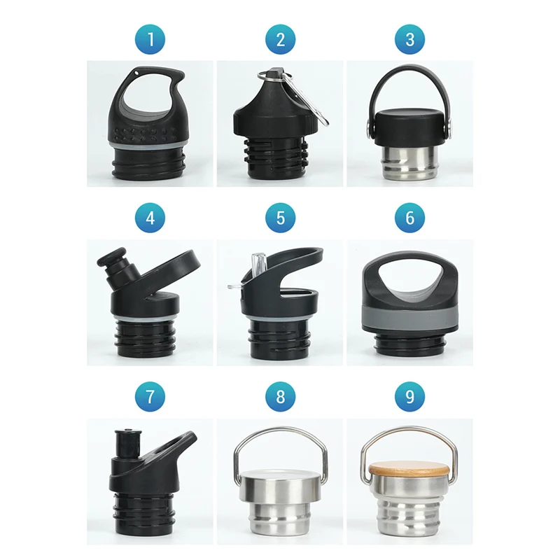 구매 짚 대나무 304 스테인레스 스틸 물병 350/500/750/1000ML 휴대용 스포츠 플라스크 여행 컵 9 뚜껑 체육관 음료 병 저렴한 짚 대나무 304 스테인레스 스틸 물병 350/500/750/1000ML 휴대용 스포츠 플라스크 여행 컵 9 뚜껑 체육관 음료 병