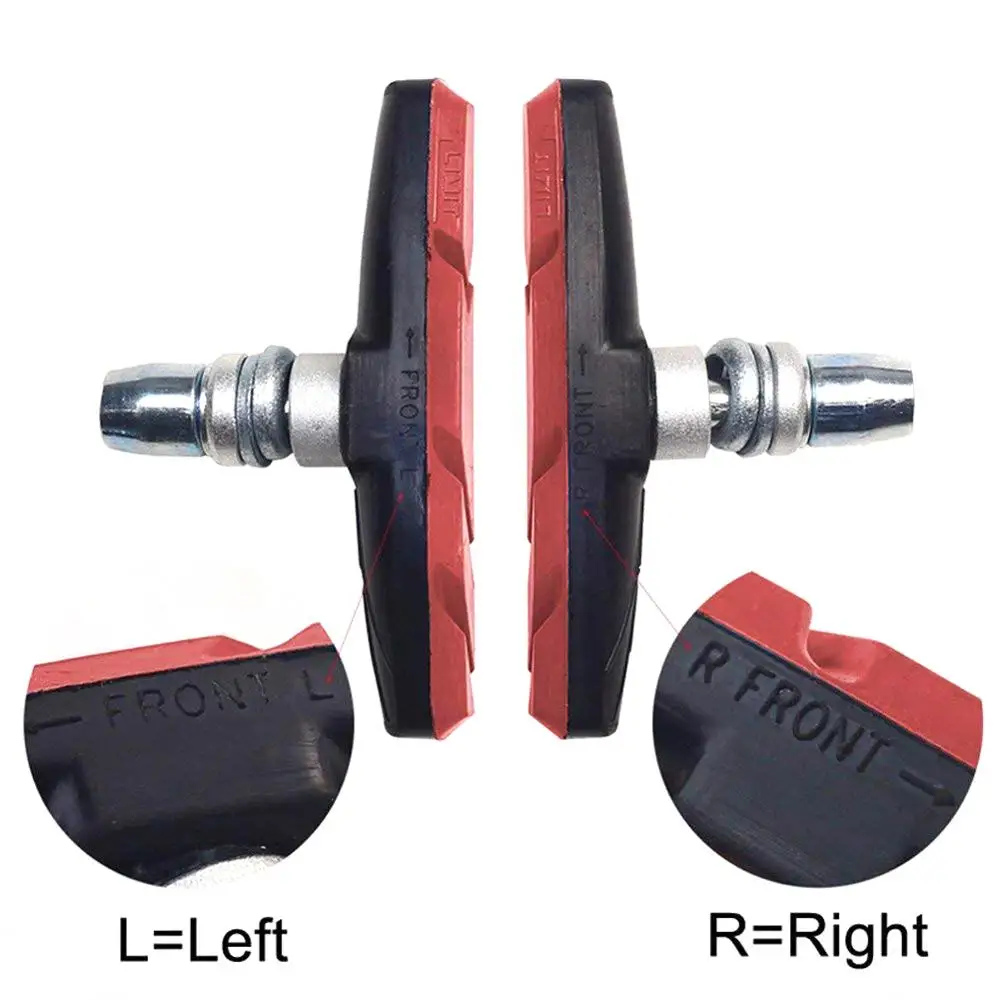 Велосипедные тормозные колодки с V образным тормозом бесшумные велосипедные