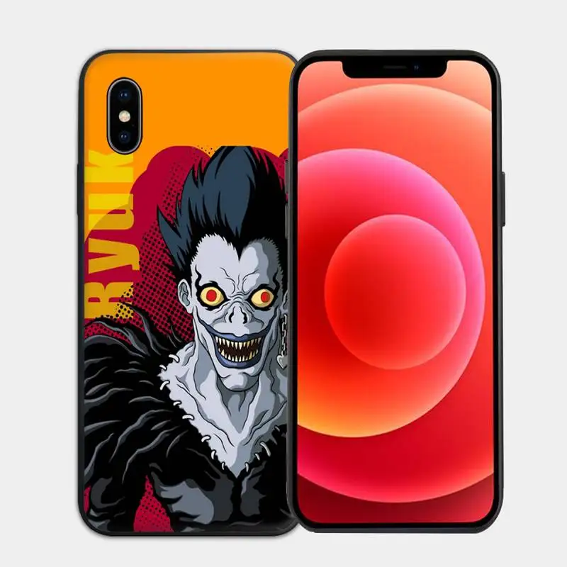 

Death Note Ryuk Phone Case for iphone 6s 7 8 plus xr xs 11 12pro max mini Cover Fundas Coque
