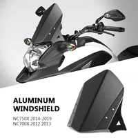 for honda nc700x 2012 2013 nc750x 2014 2020 motorcycle accessories windscreen windshield wind screen deflector protector