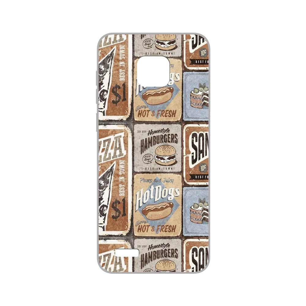 GUCOON Silicone Cover for Ulefone Note 7 S11 6.1inch Case Soft TPU Protective Phone Case Cartoon Wolf Flower Cat Bumper Shell