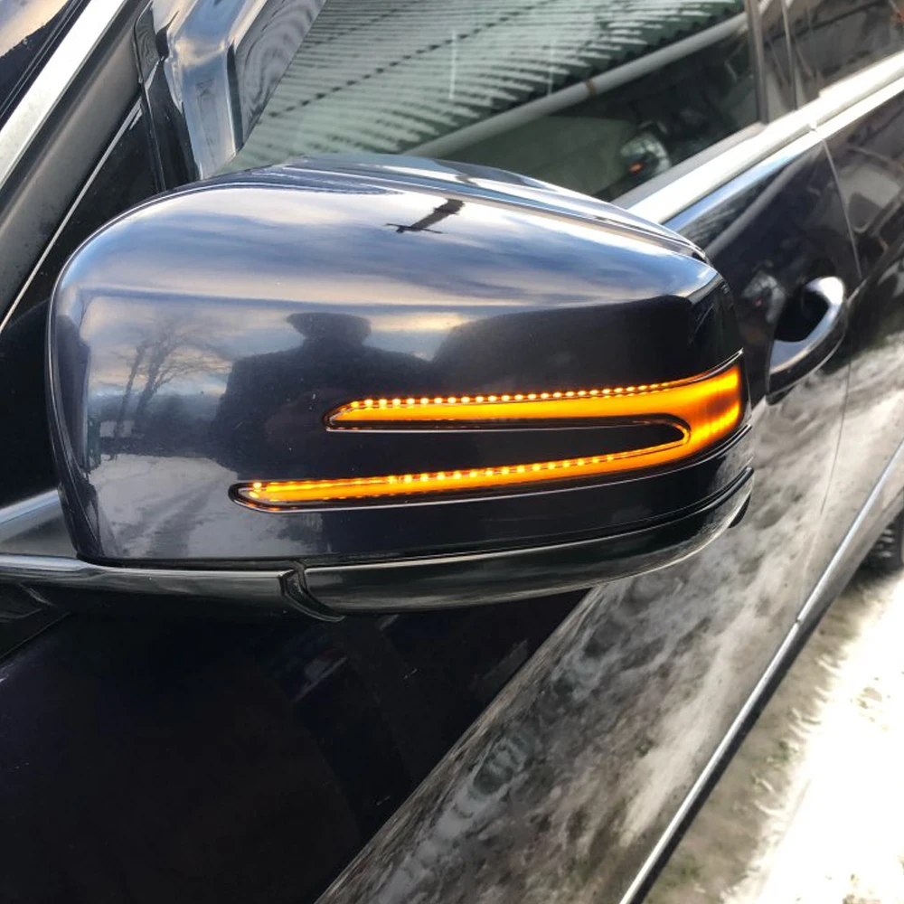 

Dynamic Turn Signal Rearview Mirror Indicator Blinker Light For Mercedes Benz A B C E S CLA GLA CLS W176 W246 W204 W212 X156
