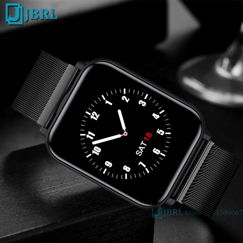 Детский полностью сенсорный смарт браслет для девочек и мальчиков Смарт часы