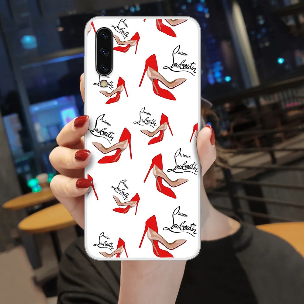 

Brand Christian-Louboutins Phone Case Hull For SamSung Galaxy Note A 5 7 8 9 20 30 40 50 51 60 70 71 80 2017 18 E transparent