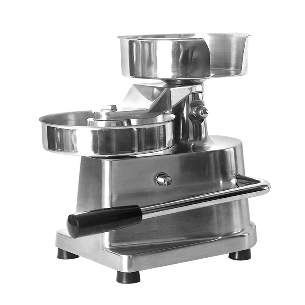 

15cm Hamburger Press Forming Machine Patty Maker Food Processors With 500pcs Burger Paper Round Meat Press Machine