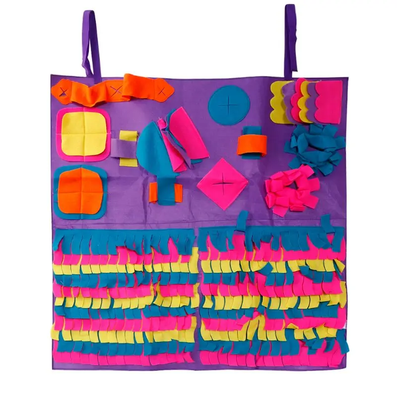 

Pet Mat Training Taste Food Puzzle Snooping Blanket Soft Colorful Creative Dog Cat Puppy Kitten Supplies Decoration Intelligent