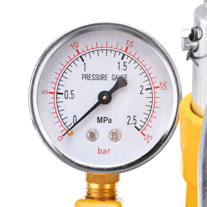 

25KG Manual Hydraulic Water Pressure Test Pipeline Tester Pump Measuring Tool for Water Pressure Testing Pump Metal Machine
