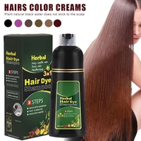 high quality herbal hair dye shampoo natural non scalp hair care multi color hair dye for men and women