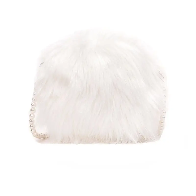 

Для женщин Дамская Наплечная Сумка из искусственного меха через плечо зима кошелек-сумка через плечо сумка-портфель