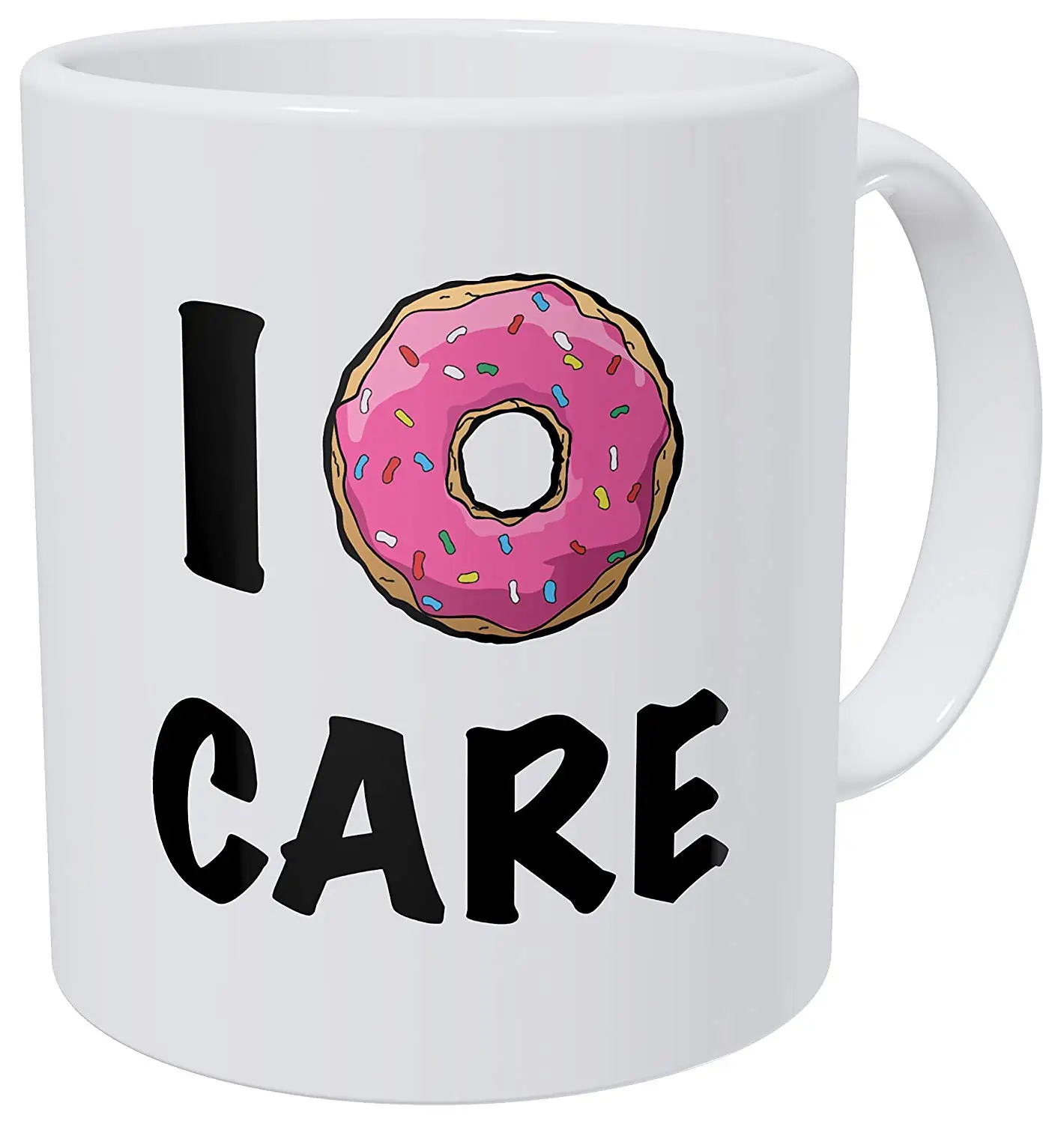 Забавная кружка I Don't Donut Care 11 Oz керамические кофейные кружки|Кружки| |