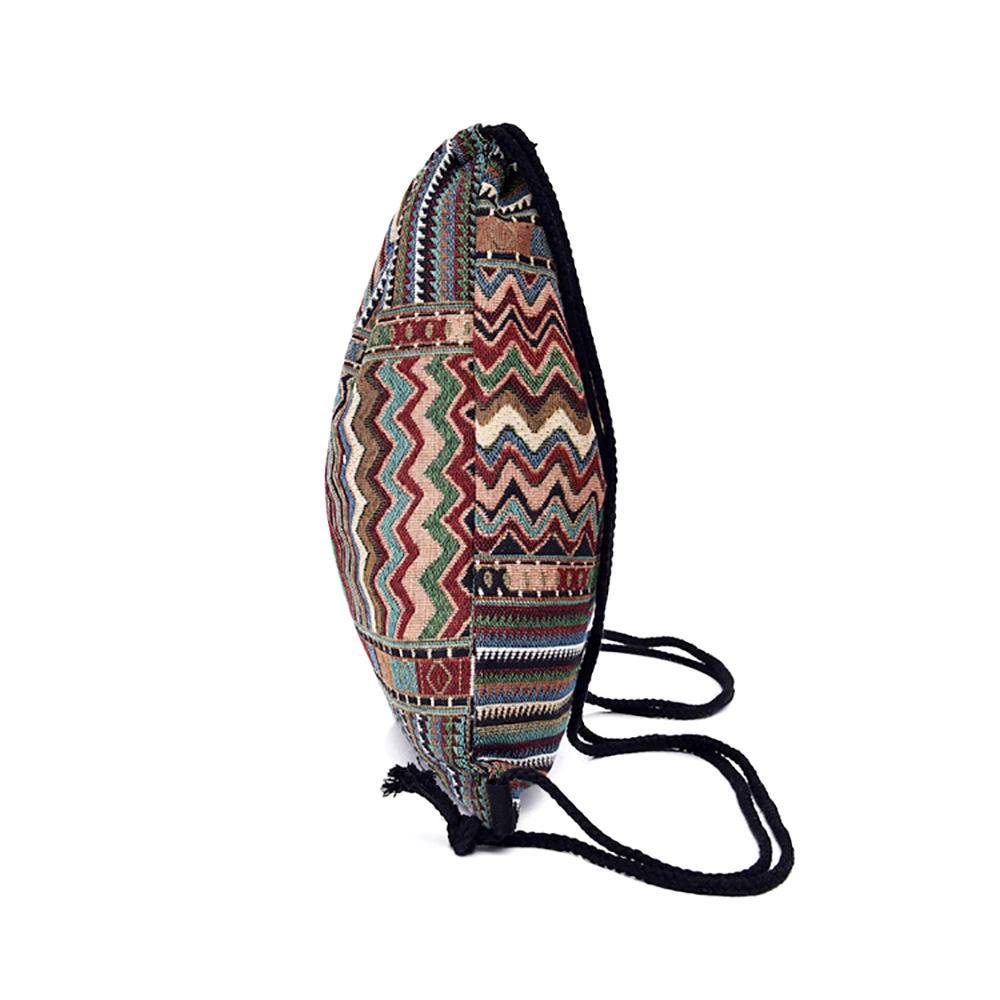 Тренажерный зал мешок на завязках сумка с внутренним карманом молнии для