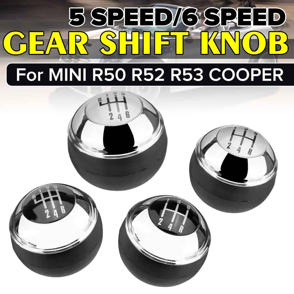Ручной рычаг переключения передач 5/6 скоростей Ручка рычага для Mini R50 2000 2006 Cabrio R52