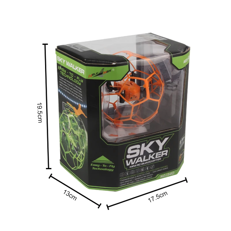 Мини-Дрон шаровидным 3D флип RC мяч RC дроны защитной оболочки 2,4 ГГц Rc Квадрокоптер с режимом headless игрушки с дистанционным управлением Защитная крышка