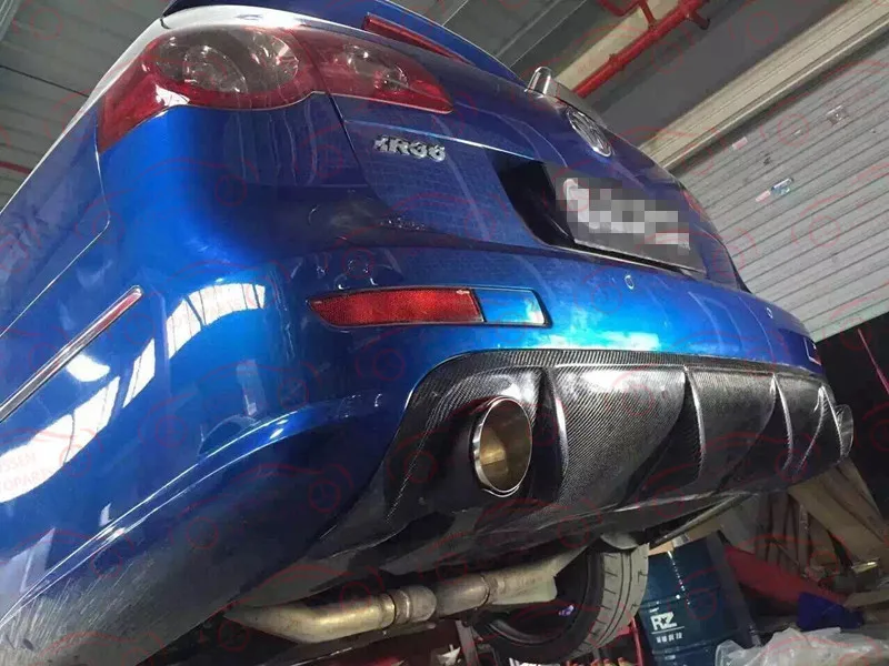Задняя губа из углеродного волокна подходит для Volkswagen R36 задняя задний спойлер