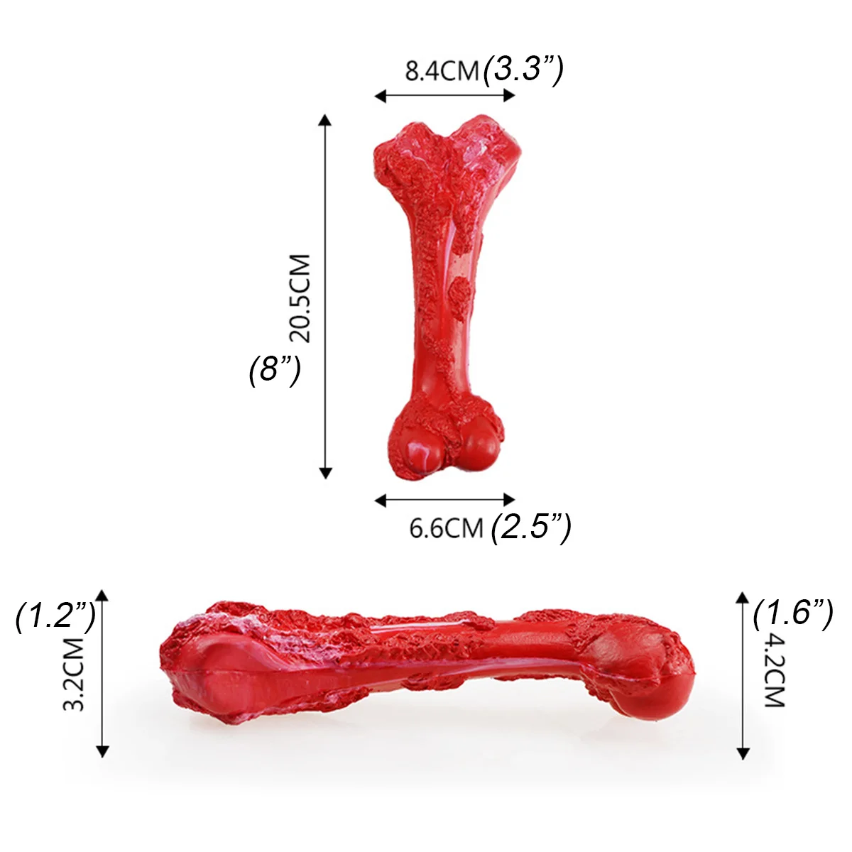 

Pet Dog Toy Supplies Chews Toys Rubber Bone Molar Teeth Clean Stick Food Treats Dogs Bones for Puppy Accessories
