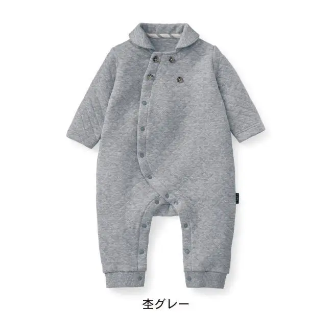 Осенний шерстяной комбинезон в японском стиле для маленьких девочек из 100% хлопка